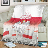 Polish Flag Day Personalized Blanket Duma Narodu 2nd May