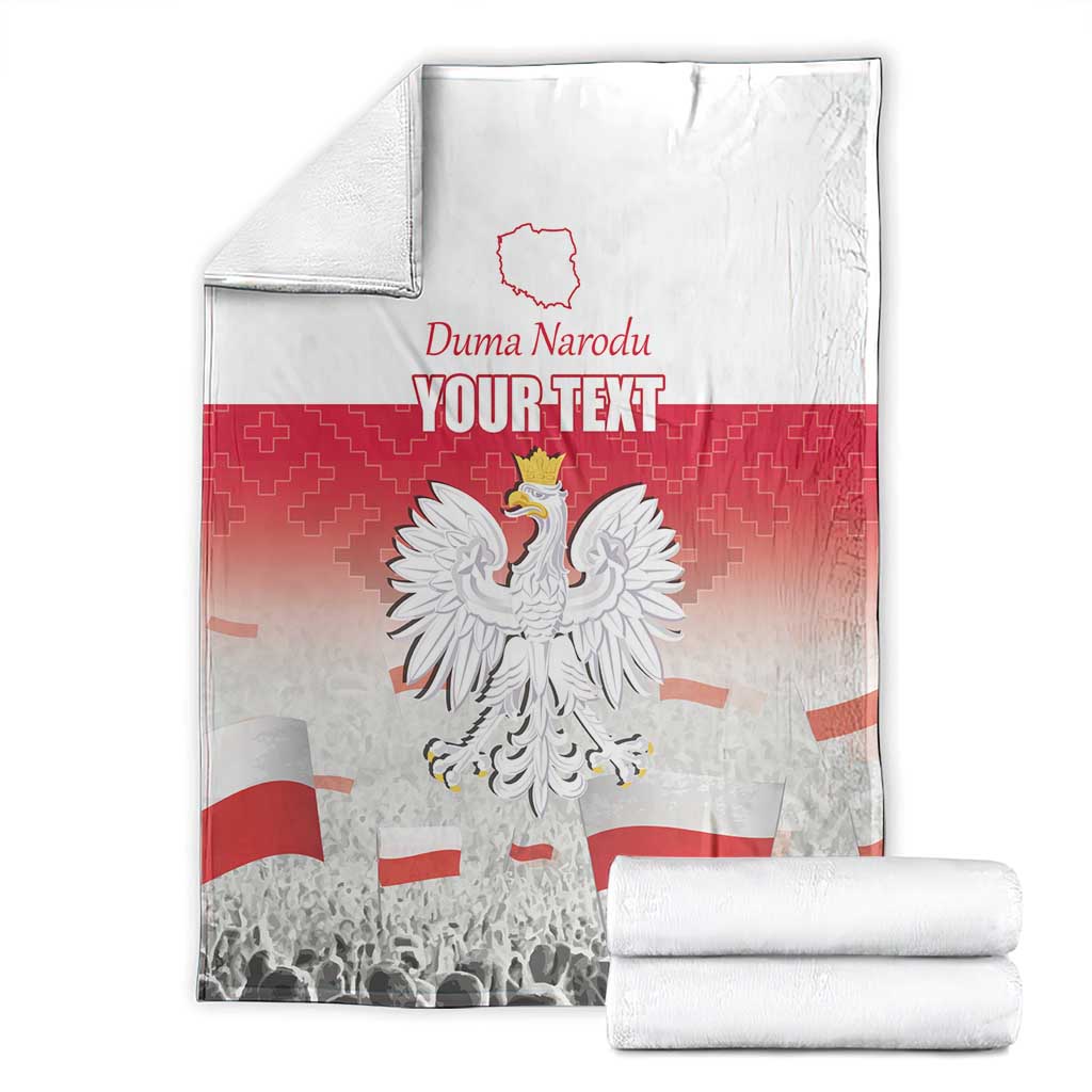 Polish Flag Day Personalized Blanket Duma Narodu 2nd May
