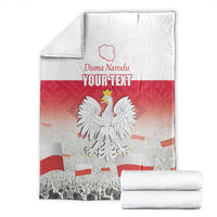 Polish Flag Day Personalized Blanket Duma Narodu 2nd May