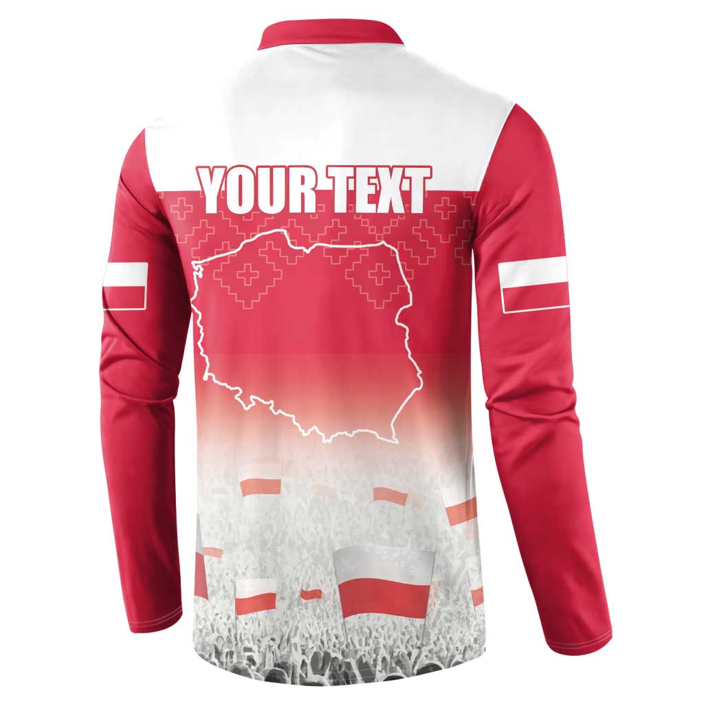 Polish Flag Day Personalized Button Sweatshirt Duma Narodu 2nd May