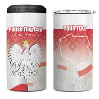 Polish Flag Day Personalized 4 in 1 Can Cooler Tumbler Duma Narodu 2nd May