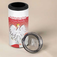 Polish Flag Day Personalized 4 in 1 Can Cooler Tumbler Duma Narodu 2nd May