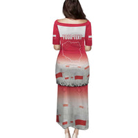 Polish Flag Day Personalized Family Matching Puletasi and Hawaiian Shirt Duma Narodu 2nd May