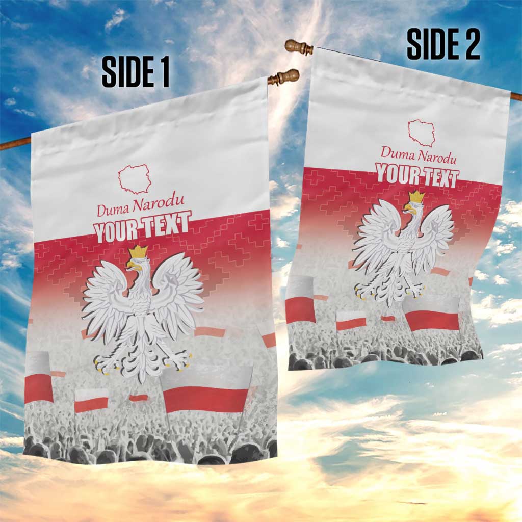 Polish Flag Day Personalized Garden Flag Duma Narodu 2nd May