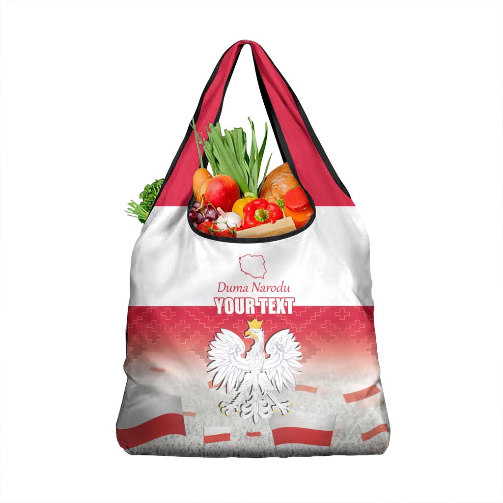 Polish Flag Day Personalized Grocery Bag Duma Narodu 2nd May