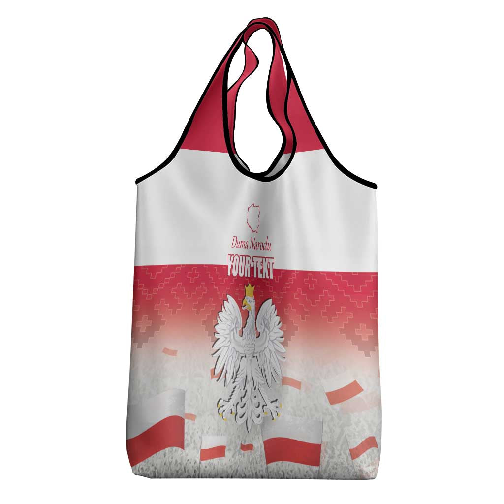 Polish Flag Day Personalized Grocery Bag Duma Narodu 2nd May