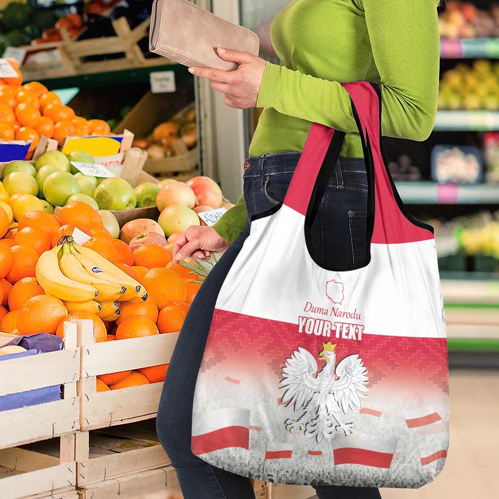 Polish Flag Day Personalized Grocery Bag Duma Narodu 2nd May