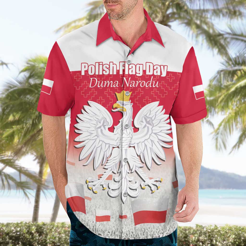 Polish Flag Day Personalized Hawaiian Shirt Duma Narodu 2nd May