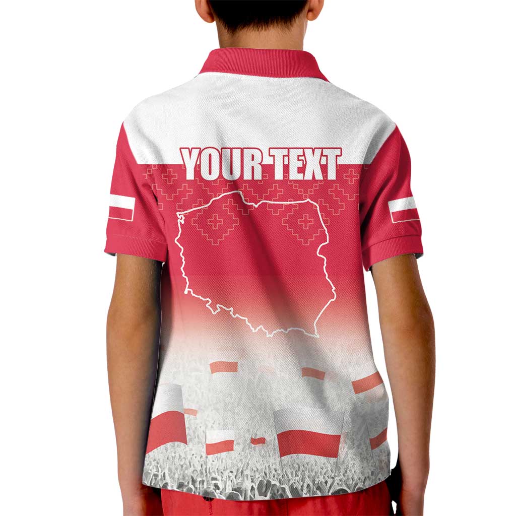 Polish Flag Day Personalized Kid Polo Shirt Duma Narodu 2nd May