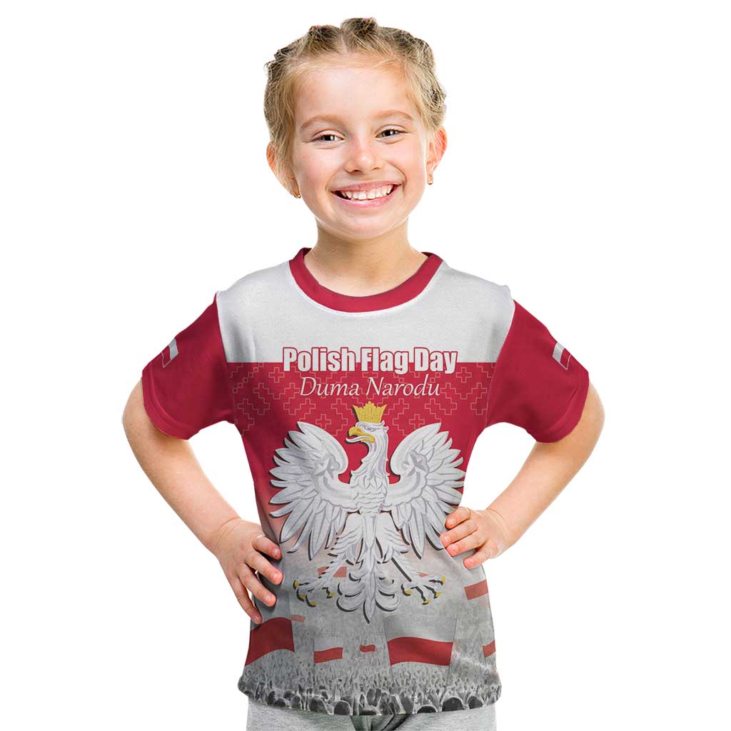 Polish Flag Day Personalized Kid T Shirt Duma Narodu 2nd May