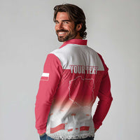 Polish Flag Day Personalized Long Sleeve Polo Shirt Duma Narodu 2nd May