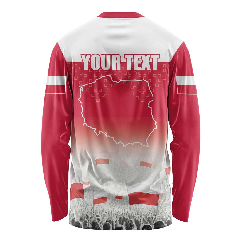 Polish Flag Day Personalized Long Sleeve Shirt Duma Narodu 2nd May