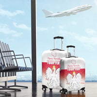 Polish Flag Day Personalized Luggage Cover Duma Narodu 2nd May
