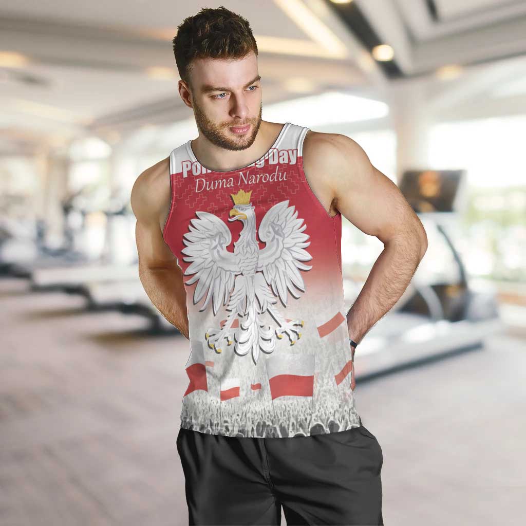 Polish Flag Day Personalized Men Tank Top Duma Narodu 2nd May