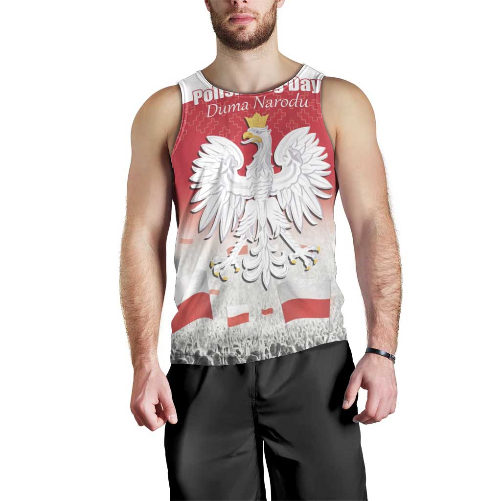 Polish Flag Day Personalized Men Tank Top Duma Narodu 2nd May