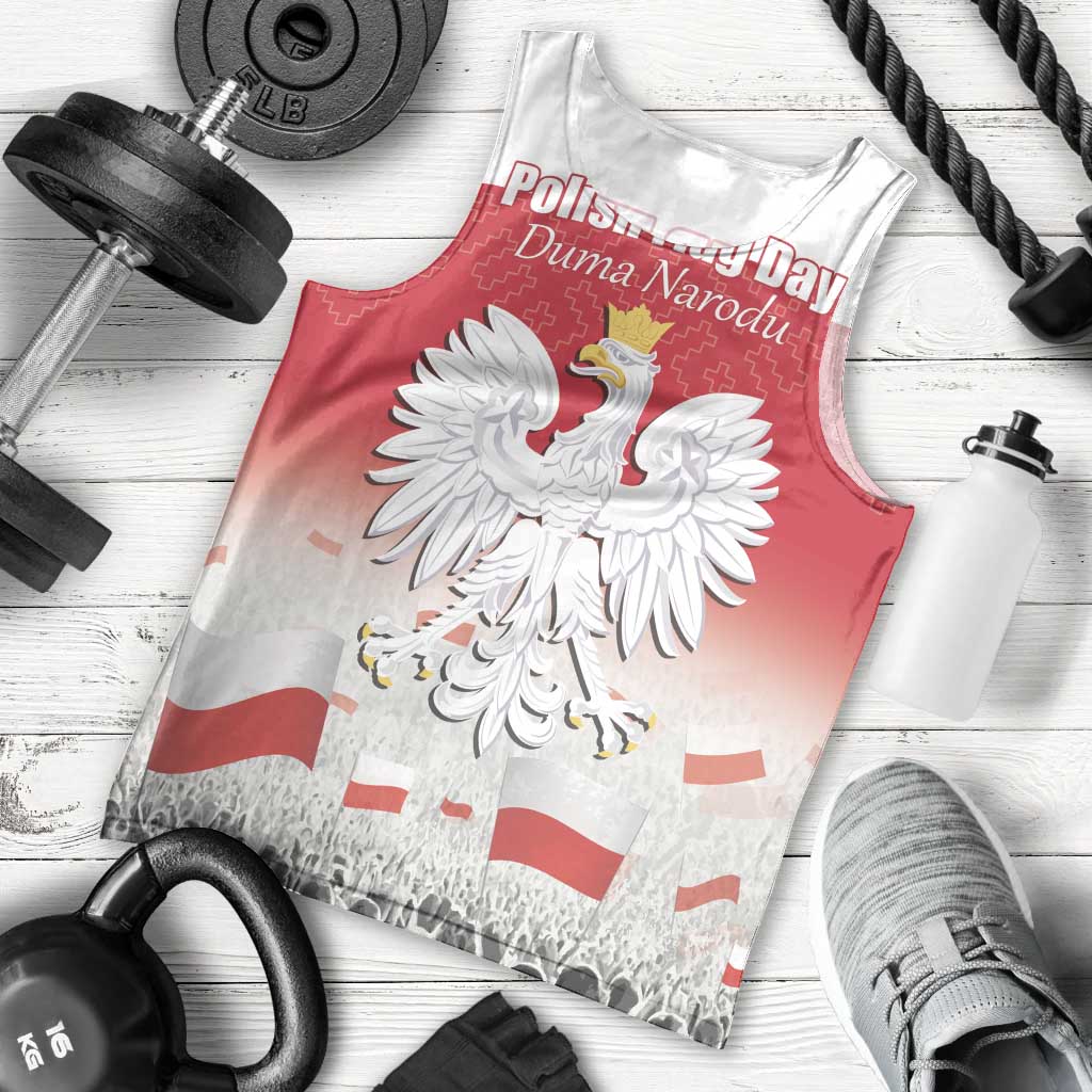 Polish Flag Day Personalized Men Tank Top Duma Narodu 2nd May