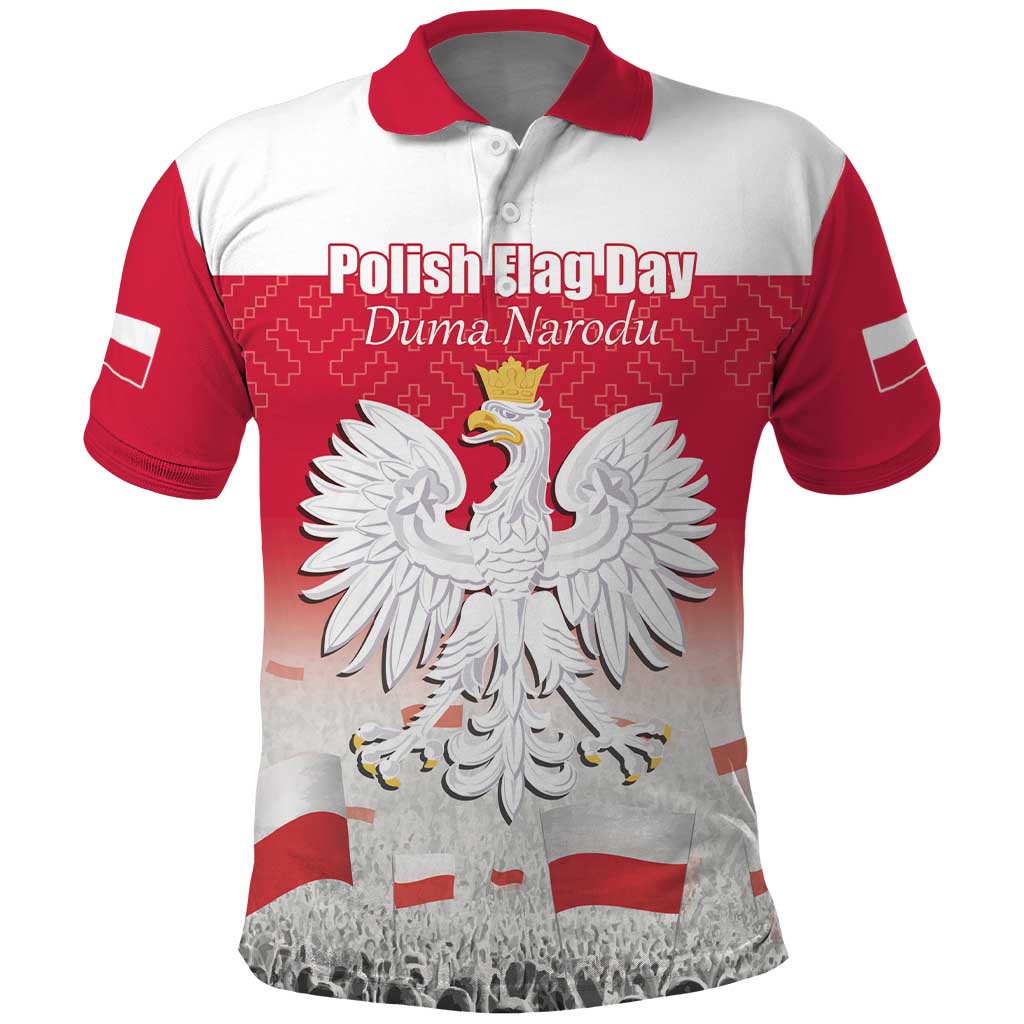 Polish Flag Day Personalized Polo Shirt Duma Narodu 2nd May