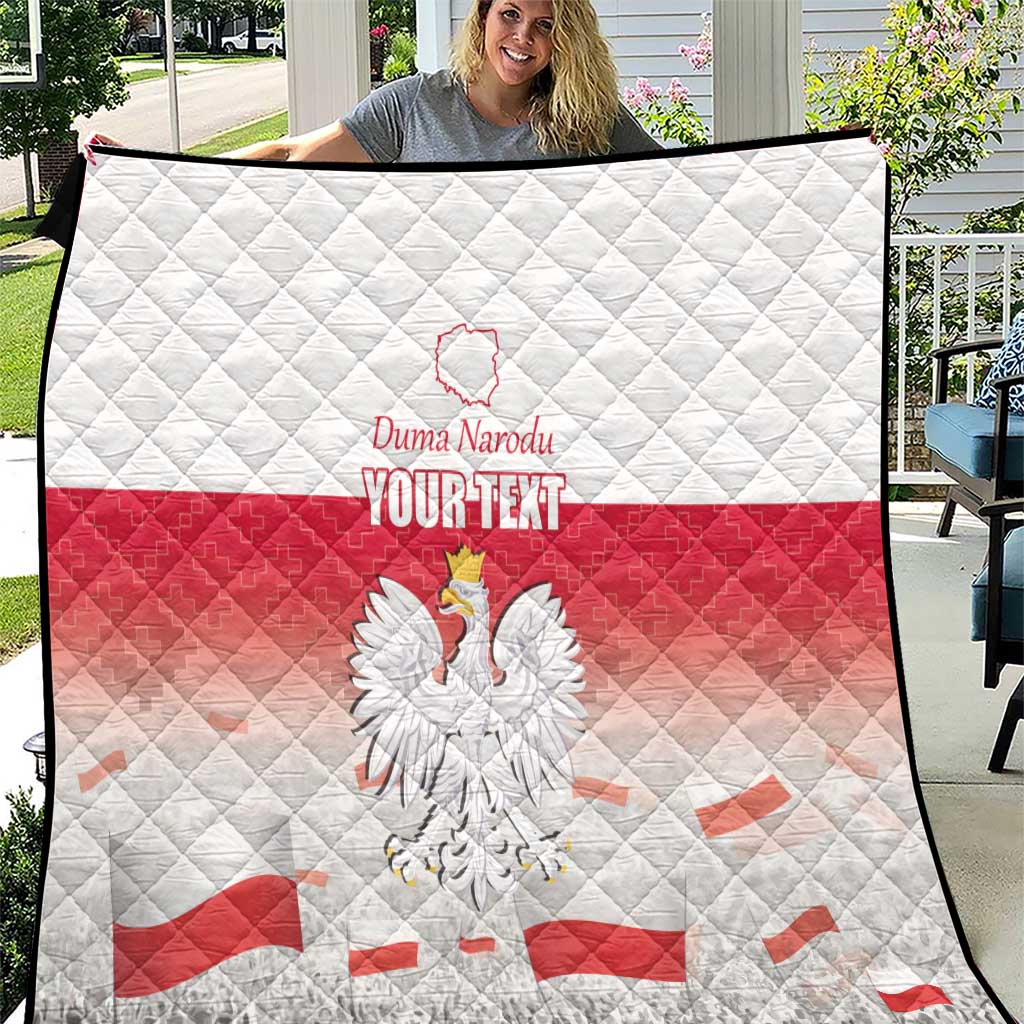 Polish Flag Day Personalized Quilt Duma Narodu 2nd May