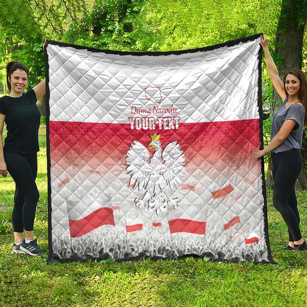 Polish Flag Day Personalized Quilt Duma Narodu 2nd May