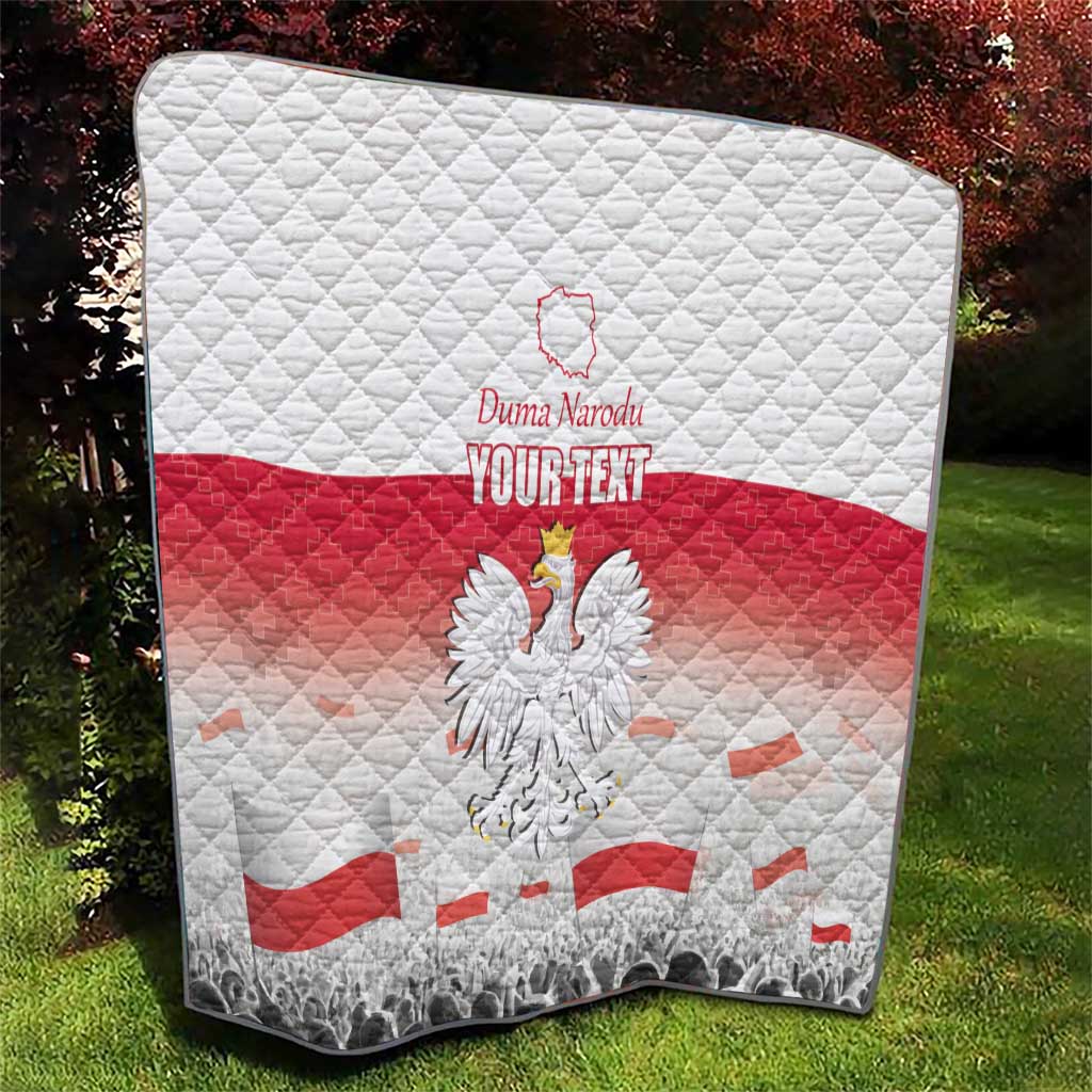 Polish Flag Day Personalized Quilt Duma Narodu 2nd May
