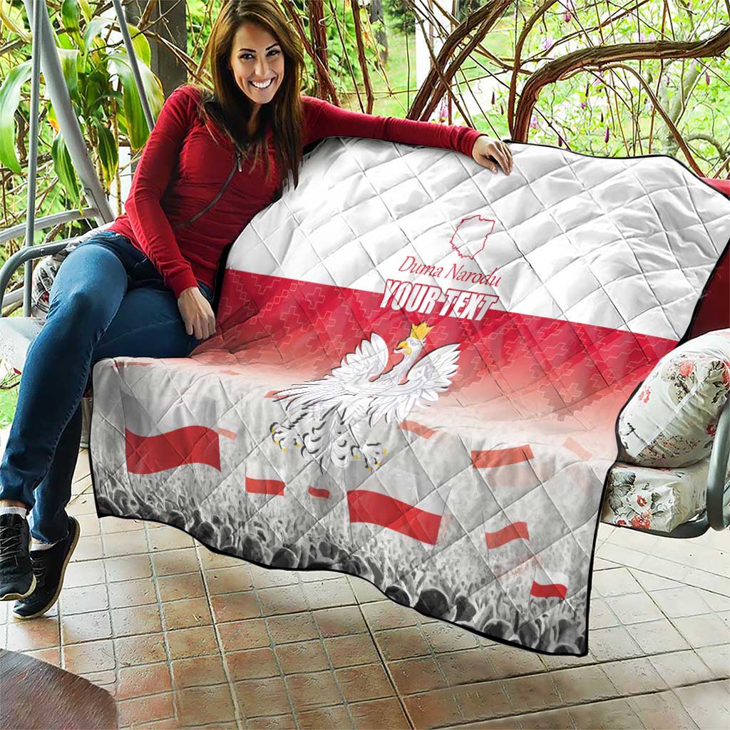 Polish Flag Day Personalized Quilt Duma Narodu 2nd May