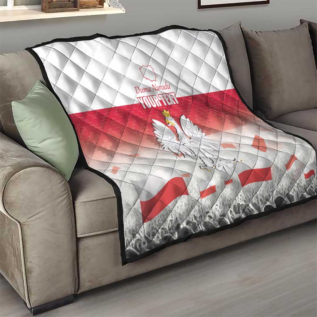 Polish Flag Day Personalized Quilt Duma Narodu 2nd May