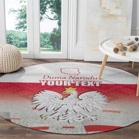 Polish Flag Day Personalized Round Carpet Duma Narodu 2nd May
