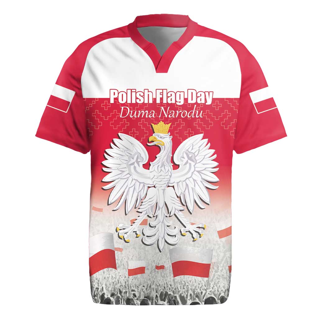 Polish Flag Day Personalized Rugby Jersey Duma Narodu 2nd May