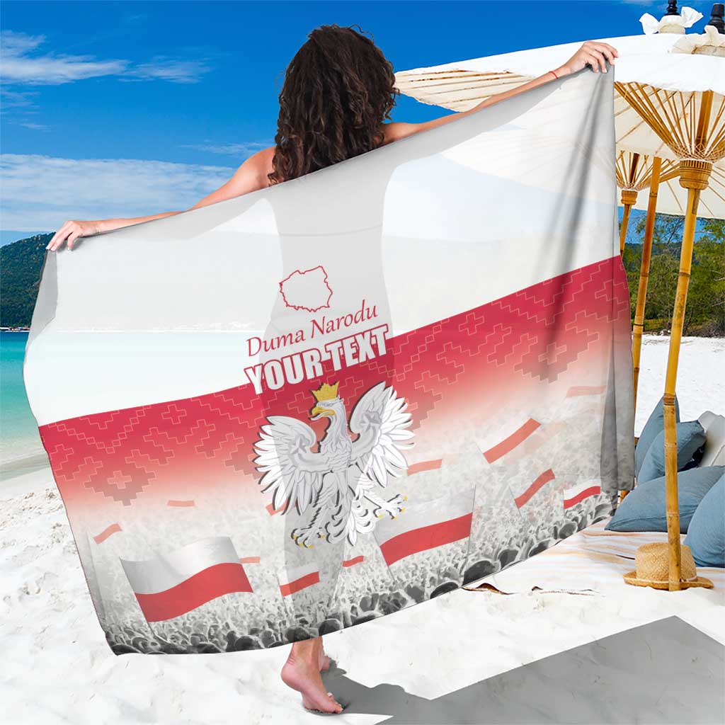 Polish Flag Day Personalized Sarong Duma Narodu 2nd May