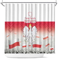 Polish Flag Day Personalized Shower Curtain Duma Narodu 2nd May