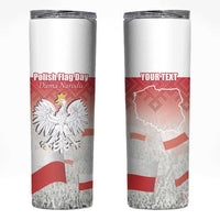 Polish Flag Day Personalized Skinny Tumbler Duma Narodu 2nd May