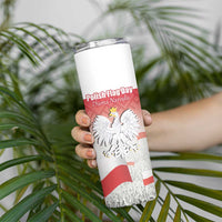 Polish Flag Day Personalized Skinny Tumbler Duma Narodu 2nd May