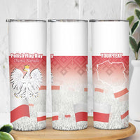 Polish Flag Day Personalized Skinny Tumbler Duma Narodu 2nd May