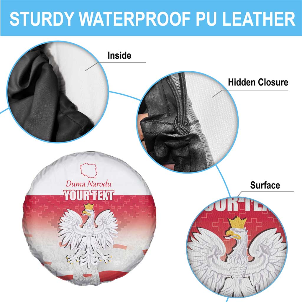 Polish Flag Day Personalized Spare Tire Cover Duma Narodu 2nd May