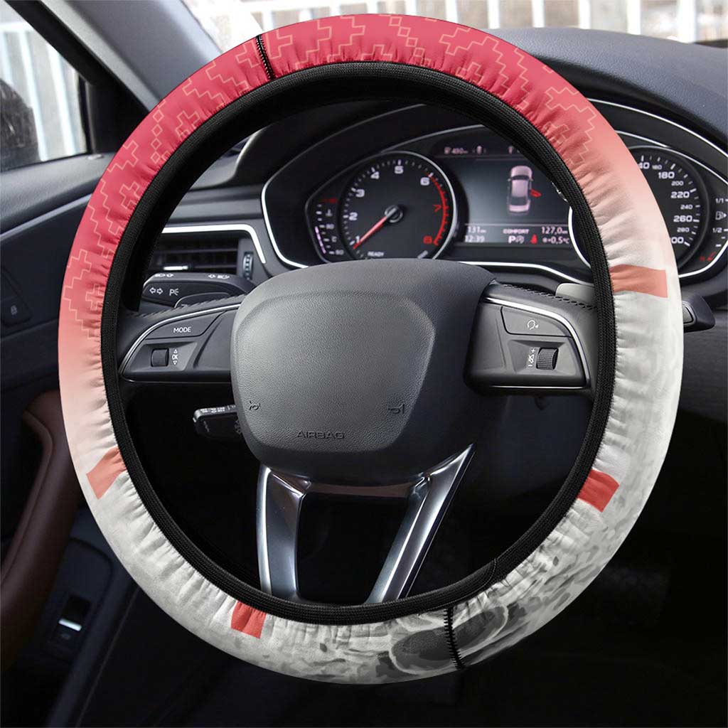 Polish Flag Day Steering Wheel Cover Duma Narodu 2nd May