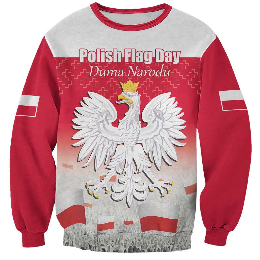 Polish Flag Day Personalized Sweatshirt Duma Narodu 2nd May