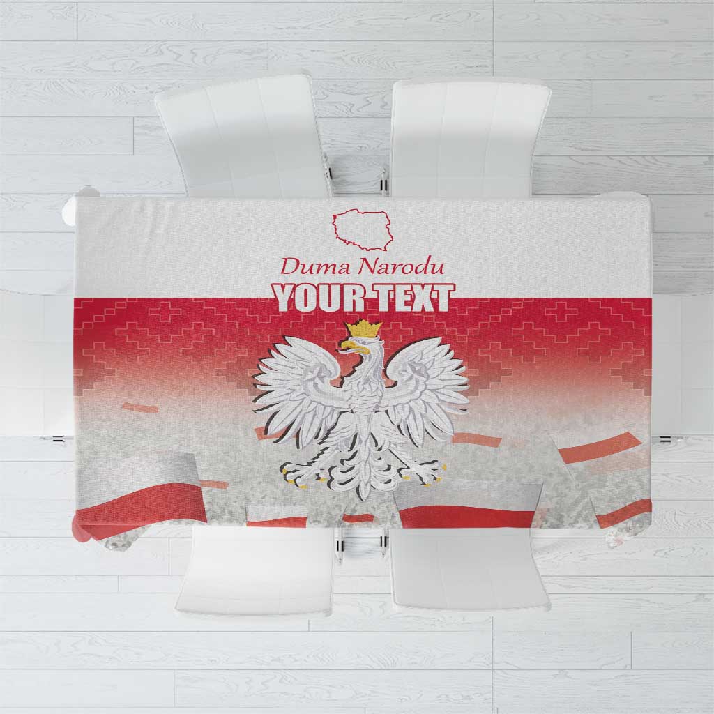 Polish Flag Day Personalized Tablecloth Duma Narodu 2nd May