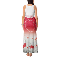 Polish Flag Day Personalized Tank Maxi Dress Duma Narodu 2nd May