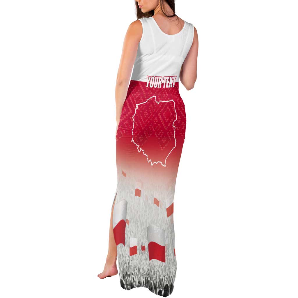 Polish Flag Day Personalized Tank Maxi Dress Duma Narodu 2nd May