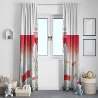 Polish Flag Day Personalized Window Curtain Duma Narodu 2nd May