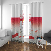 Polish Flag Day Personalized Window Curtain Duma Narodu 2nd May