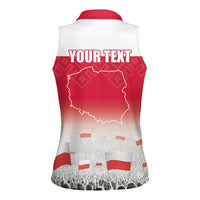 Polish Flag Day Personalized Women Sleeveless Polo Shirt Duma Narodu 2nd May