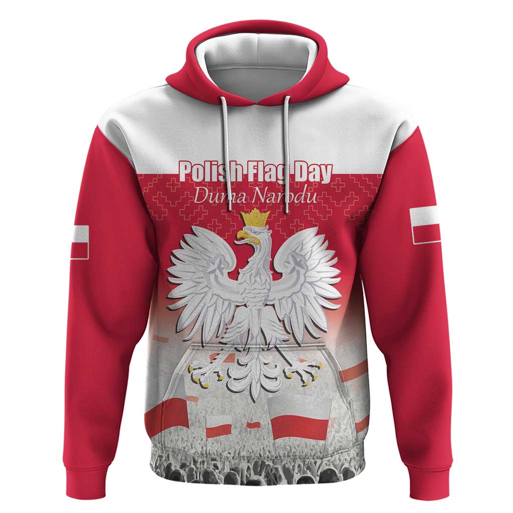 Polish Flag Day Personalized Zip Hoodie Duma Narodu 2nd May