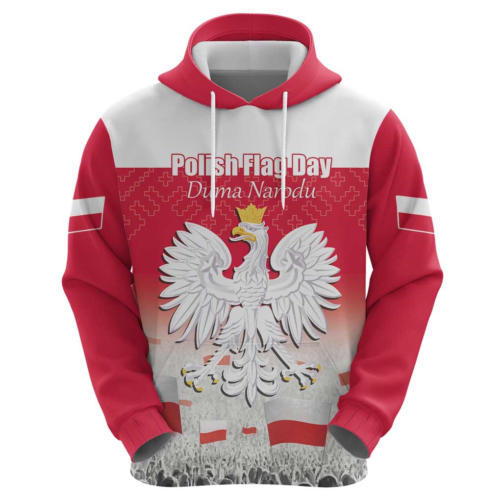 Polish Flag Day Personalized Zip Hoodie Duma Narodu 2nd May