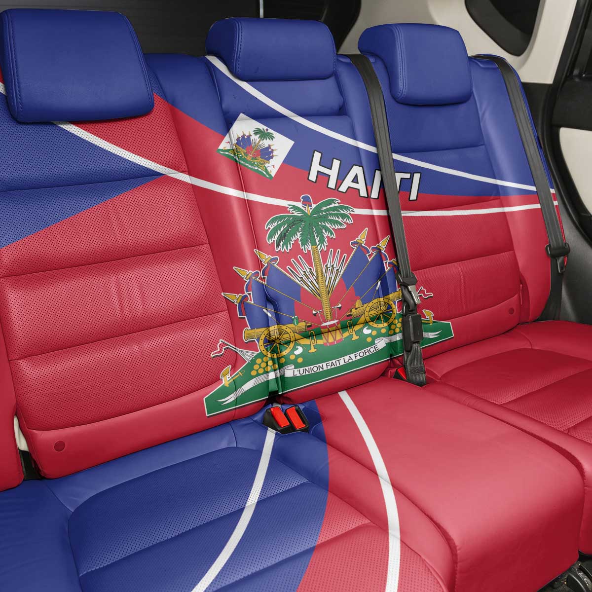 Haitian Flag Day 18 May Back Car Seat Cover Jounen Drapo Ayisyen