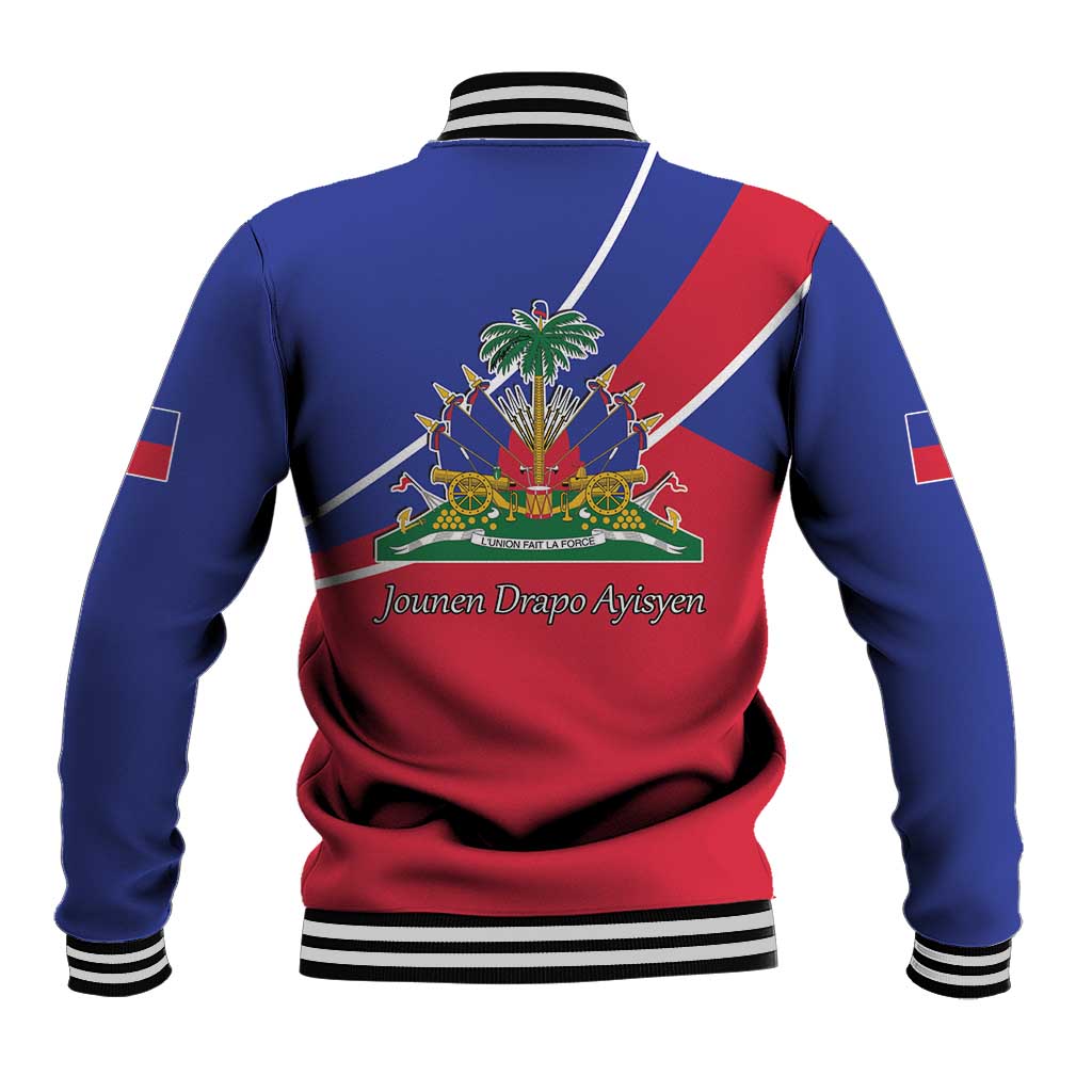 Haitian Flag Day 18 May Baseball Jacket Jounen Drapo Ayisyen