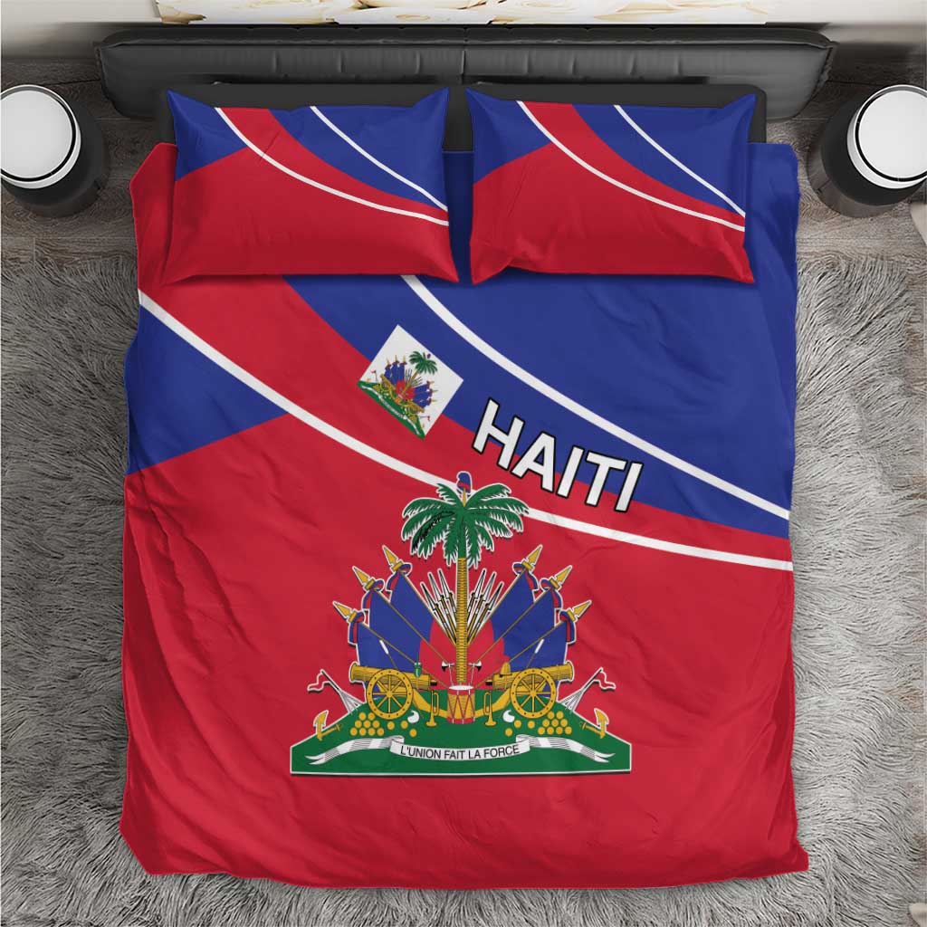 Haitian Flag Day 18 May Bedding Set Jounen Drapo Ayisyen