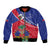 Haitian Flag Day 18 May Bomber Jacket Jounen Drapo Ayisyen