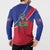 Haitian Flag Day 18 May Button Sweatshirt Jounen Drapo Ayisyen