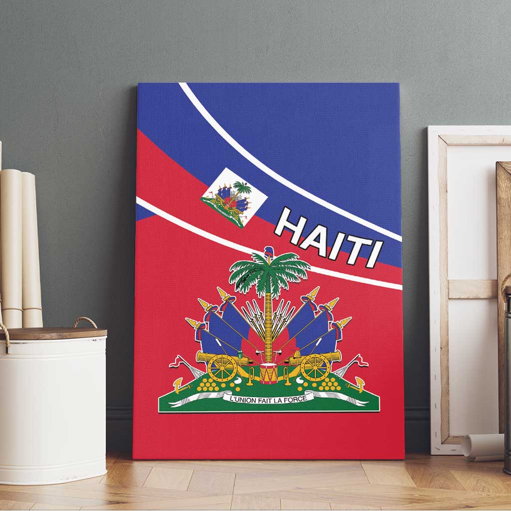 Haitian Flag Day 18 May Canvas Wall Art Jounen Drapo Ayisyen